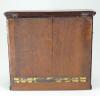 An unusual wooden upright piano sewing box or Necessaire, English 19th century, - 6