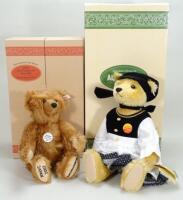 Two Steiff Limited Edition Teddy Bears PB 28 Japan Exhibition and Teddy Bear for Alsterhaus,