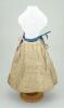 Extremely rare eighteenth century English wooden dolls costume, - 4