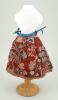 Extremely rare eighteenth century English wooden dolls costume, - 6