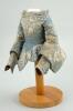 Extremely rare eighteenth century English wooden dolls costume, - 8