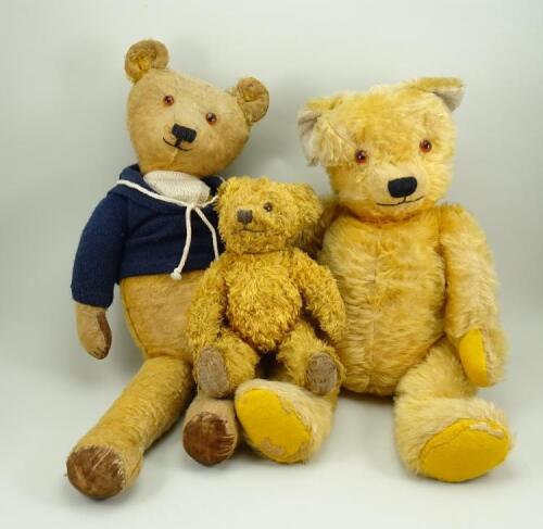 Three English Teddy bears,