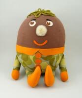 A Humpty soft toy from the iconic BBC Play School series, circa 1975,