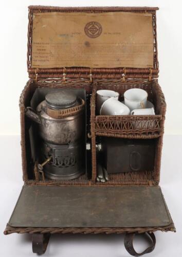 WW1 Period British Officers Travelling Picnic / Tea Set