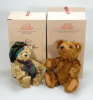 Two Steiff Limited Edition Teddy Bears Scottish and Irish,