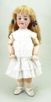Simon & Halbig 1039 &lsquo;flirty eye&rsquo; bisque head girl doll,