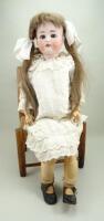 Large Kammer & Reinhardt/K&R bisque head doll, German circa 1910,