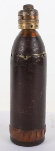 Inert Boer War 15 Pounder Mk V Shrapnel Projectile