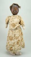 Early English wooden doll, eighteenth century,