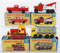 Four Matchbox Lesney boxed models