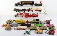 Quantity of Mixed vintage play worn Matchbox series models