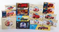 Corgi toys Fire service-related boxed diecast models