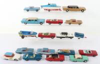 Selection of Corgi toys unboxed American car models