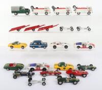 Selection of Corgi toys racing/rally unboxed/playworn models