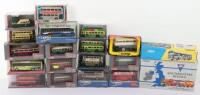 Large Quantity of Corgi Toys diecast model buses