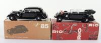 Two RIO 1/43 scale Mercedes 770k boxed models