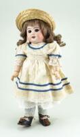 French bisque head doll, probably Eden Bebe, French circa 1910,