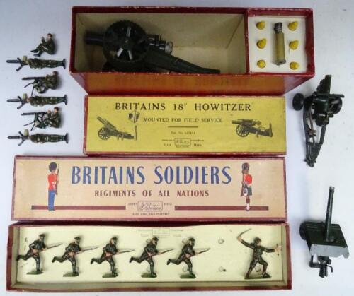 Britains set 2107, 18inch Howitzer