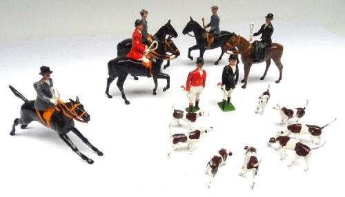 Britains Hunting Series set 236 "The Meet"