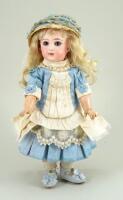 Emile Jumeau bisque head Bebe doll, size 4, French circa 1885,