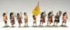 Scottish figures: eight 65mm scale in resin by Sculptures UK - 4