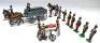 New Toy Soldier Royal Army Service Corps two horse Supply Wagon - 2