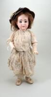 Rare A.T Kestner bisque head Bebe doll, German circa 1885,