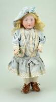 Rare Kammer & Reinhardt 109 &lsquo;Elise&rsquo; bisque head character doll, German circa 1909,