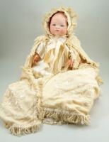 Large A.M bisque head Dream baby doll, German circa 1915,