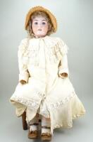 Beautiful and large Kammer & Reinhardt/S&H bisque head doll, German circa 1910,