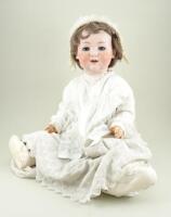 A.M 327 bisque head baby doll, German circa 1910,