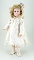 Gebruder Kuhnlenz 165 bisque head doll, German circa 1910,