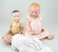 A.M 351 bisque head Dream baby, German circa 1920’s,