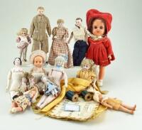 Various Dolls House and miniature dolls,