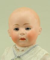 Rare Swaine & Co Lori Baby bisque head character baby doll, German circa 1910,