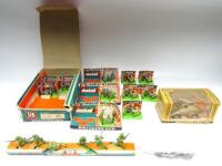 Britains Deetail set 7333, four German Mortars in original Trade Box