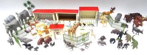 Britains and a few other Plastic Zoo Animals