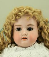 A.M 370 bisque shoulder- head doll, circa 1915,