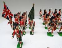 Britains style New Toy Soldiers: Highlanders in bonnets