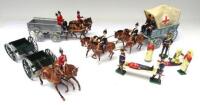 Britains style New Toy Soldiers: horsedrawn Support Services