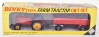 Dinky Toys Gift Set 399 Farm Tractor and Trailer