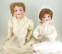 Large Heubach Koppelsdorf 300 bisque head baby, doll, German circa 1915,