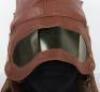 One Piece Leather Flying Helmet & Goggles Combination - 6