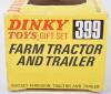 Dinky Toys Gift Set 399 Farm Tractor and Trailer - 6