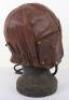 Early 1920’s Period Leather Flying Helmet Retailed by Austin Reed - 5