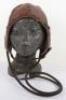 Early 1920’s Period Leather Flying Helmet Retailed by Austin Reed - 9