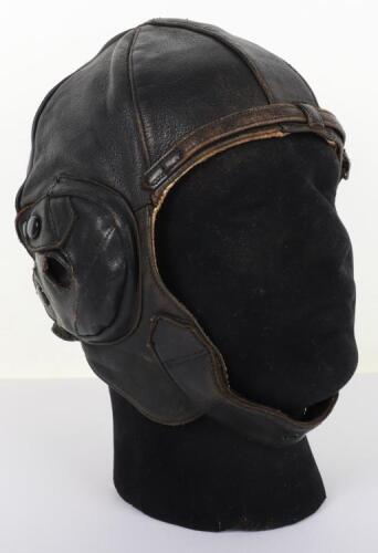 Pre-WW2 D Lewis Pattern Leather Flying Helmet