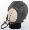 Unusual WW2 Period Naval Fleet Air Arm Flight Helmet - 3