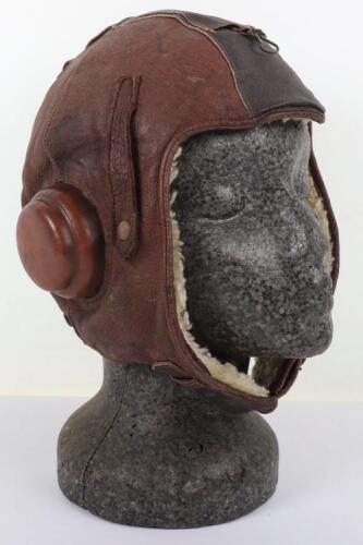 Leather Flying Helmet