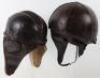 French Aviators / Motorists 1930’s Leather Crash Helmet - 3